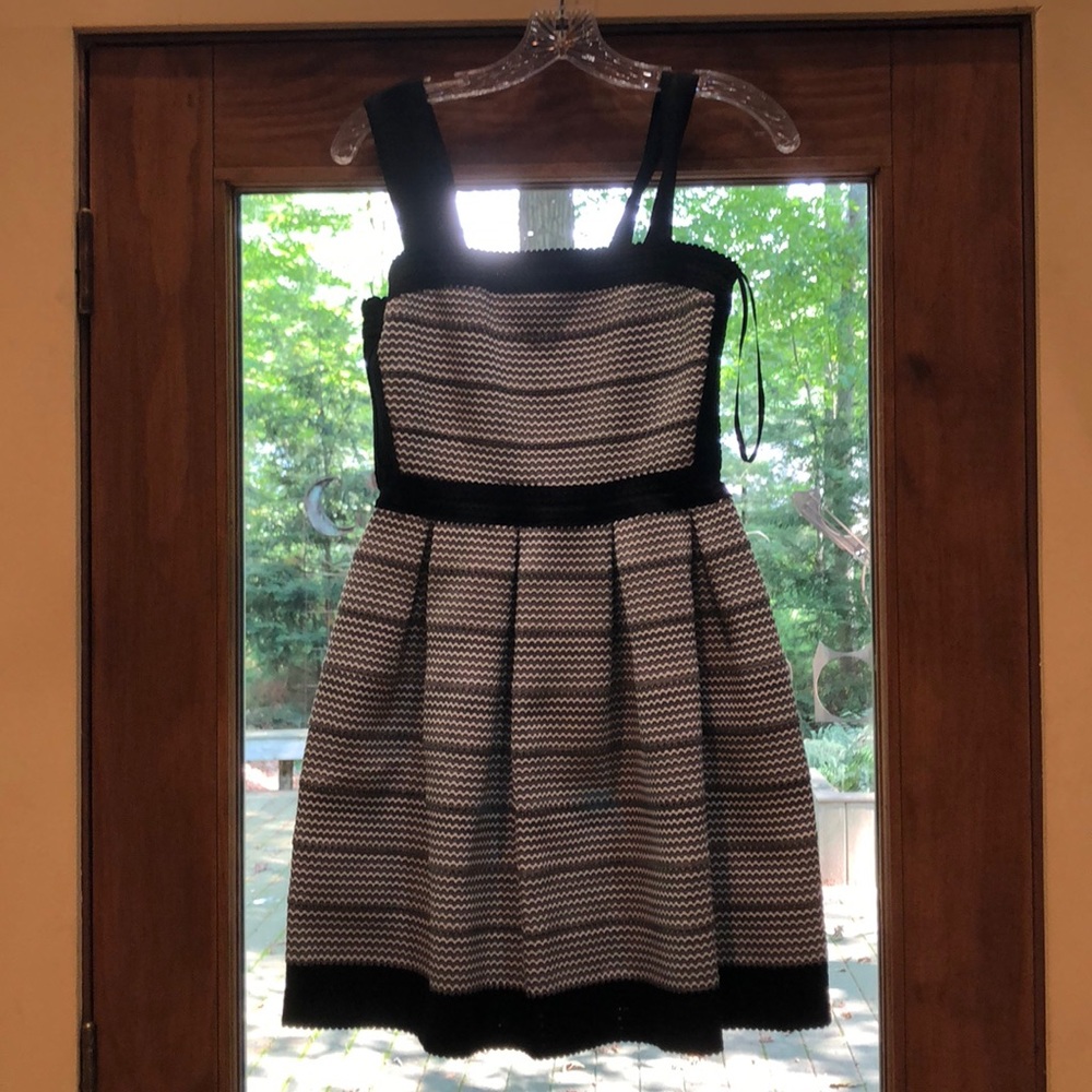 Black and white dress